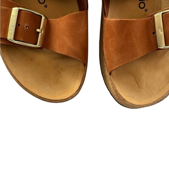 Papillio by Birkenstock Almina Nubuck
Platform Sandal in Pecan Size 8 US/ 39 EU - Picture 2 of 11